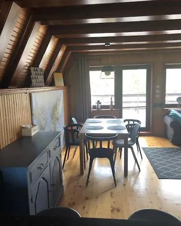 Semesterbostad Dom Na Kaszubach Z Widokiem Na Jezioro Sulęczyno