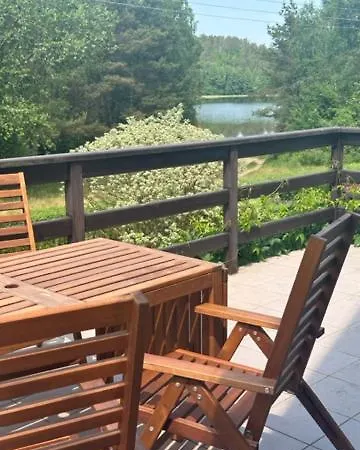 Dom Na Kaszubach Z Widokiem Na Jezioro 度假居 *